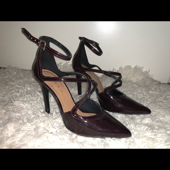 Zara Pumps Burgundy - Picture 3 of 3